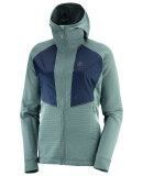 SALOMON - SALOMON FLEECE W GRID MID FZ 