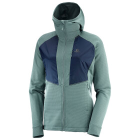 SALOMON - SALOMON FLEECE W GRID MID FZ 