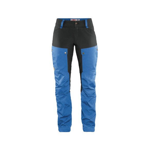 FJALLRAVEN - FJALLRAVEN DAME VANDREBUKSER W KEB TROUSERS CURVED BLUE