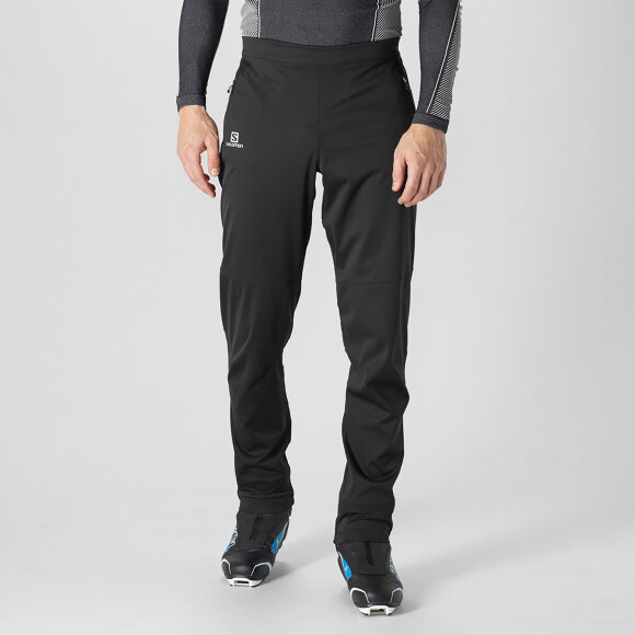 SALOMON - SALOMON OVERTRÆKSBUKSER M AGILE WARM PANT