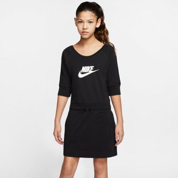 NIKE - NIKE PIGE KJOLE G NSW DRESS JERSEY 