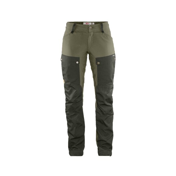 FJALLRAVEN - FJALLRAVEN DAME VANDREBUKSER W KEB TROUSERS CURVED FOREST