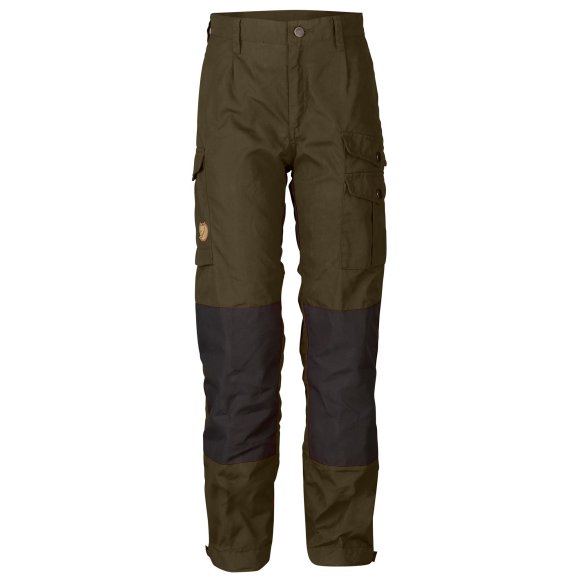 FJALLRAVEN - FJALLRAVEN BØRNE VANDREBUKSER KIDS VIDDA TROUSERS GRØN