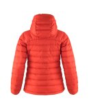 FJALLRAVEN - FJALLRAVEN DAME DUNJAKKE W EXPEDITION PACK DOWN HOODIE TRUE RED