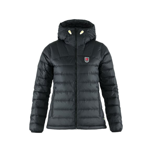 FJALLRAVEN - FJALLRAVEN DAME DUNJAKKE W EXPEDITION PACK DOWN HOODIE BLACK