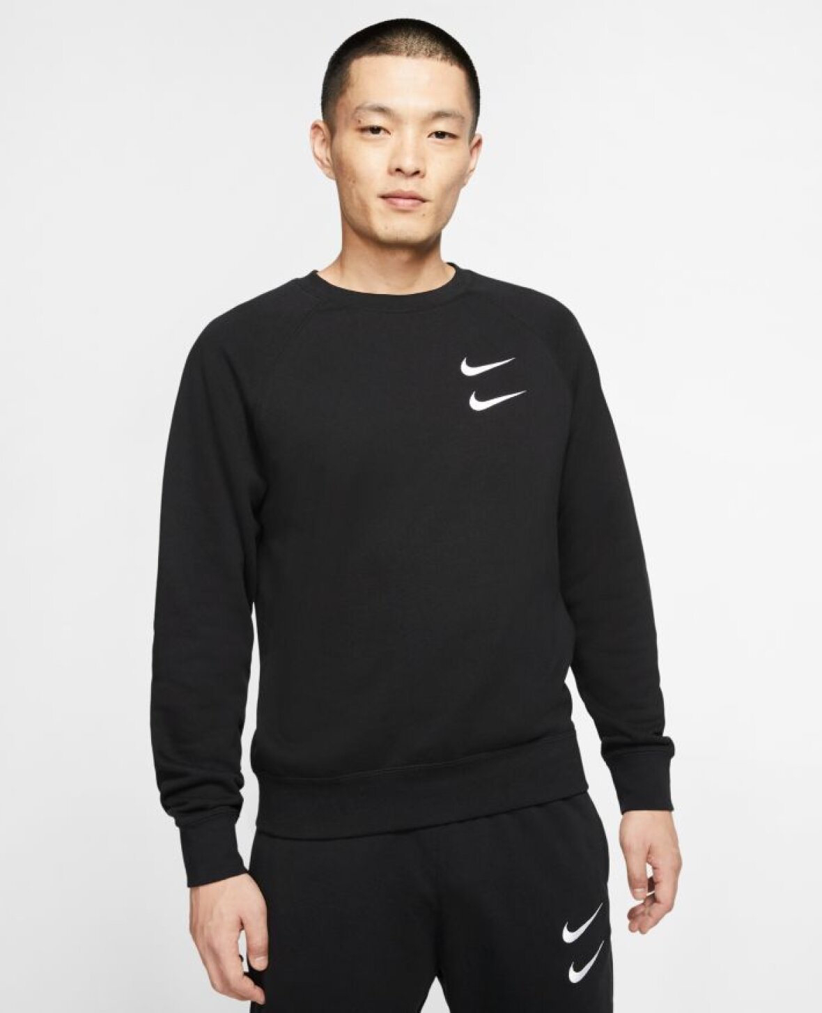 SWEATSHIRTS - NIKE - M NSW SWOOSH CRW FT