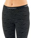 ICEBREAKER  - ICEBREAKER DAME LEGGINGS W 200 OASIS LEGGING NAP LINE