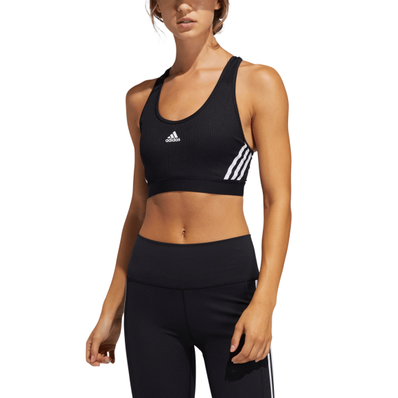 ADIDAS  - ADIDAS DAME SPORTS BH W BT 3S RIB BRA