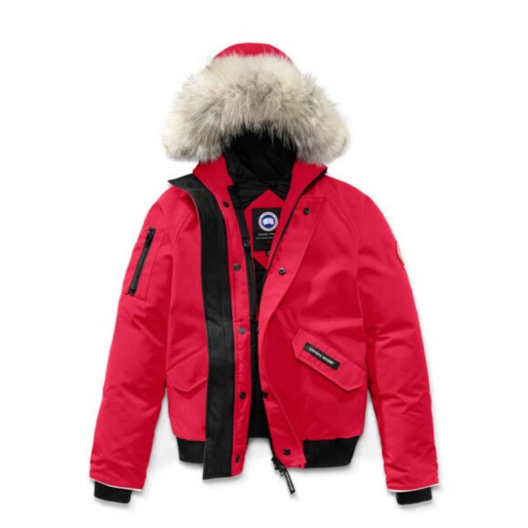 CANADA GOOSE - CANADA GOOSE DUNJAKKER YOUTH RUNDLE BOMBER RED 