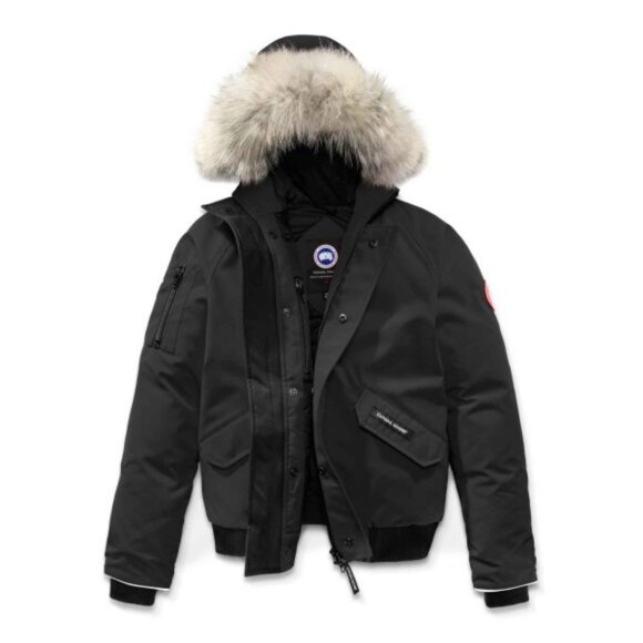 CANADA GOOSE - CANADA GOOSE DUNJAKKER YOUTH RUNDLE BOMBER BLACK 