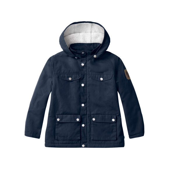 FJALLRAVEN - FJALLRAVEN BØRNEJAKKE K GREENLAND WINTER JKT BLÅ