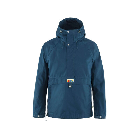 FJALLRAVEN - FJALLRAVEN HERRE ANORAK M VARDAG ANORAK BLÅ