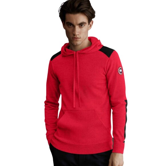 CANADA GOOSE - CANADA GOOSE STRIKKETRØJER M AMHERST HOODY 