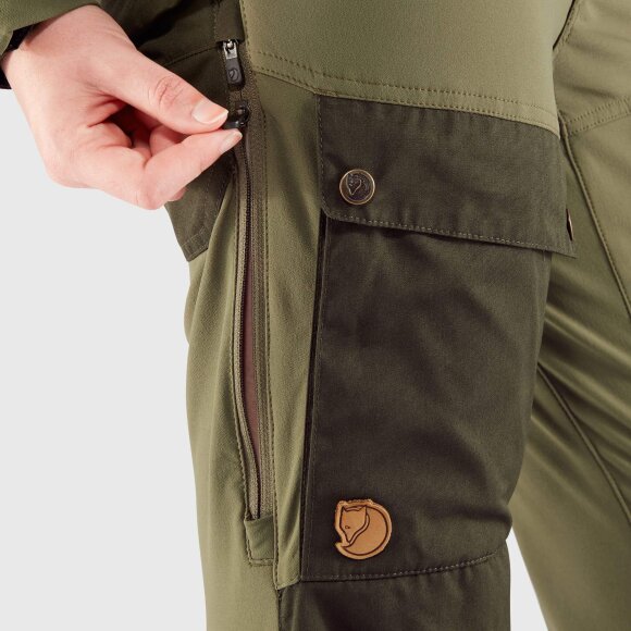 FJALLRAVEN - FJALLRAVEN DAME VANDREBUKSER W KEB TROUSERS REG