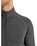 ICEBREAKER  - ICEBREAKER HERRE ULDUNDERTØJ M 260 ZONE LS HALF ZIP