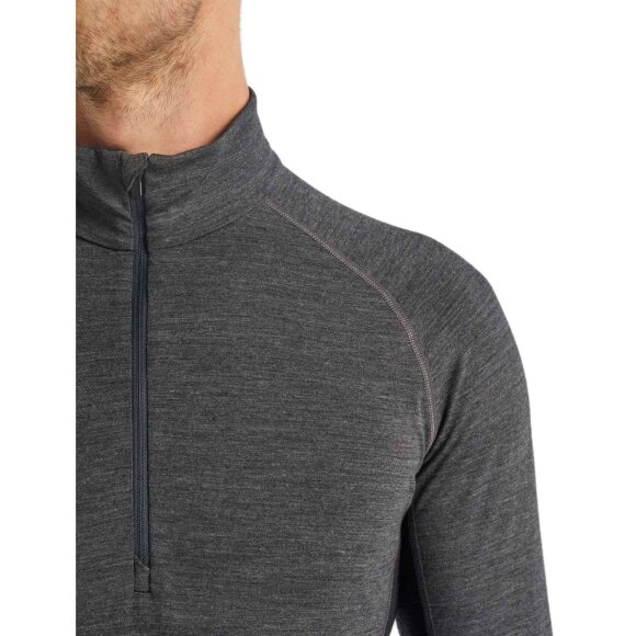 ICEBREAKER  - ICEBREAKER HERRE ULDUNDERTØJ M 260 ZONE LS HALF ZIP