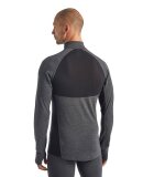 ICEBREAKER  - ICEBREAKER HERRE ULDUNDERTØJ M 260 ZONE LS HALF ZIP