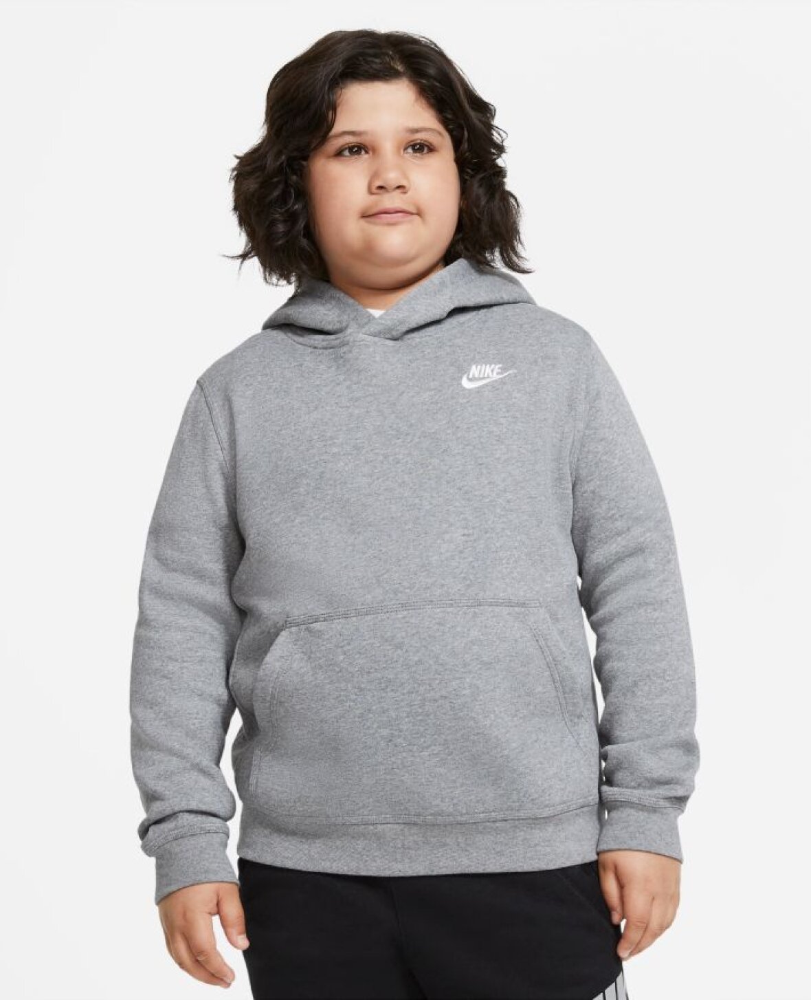 SWEATSHIRTS - NIKE - B NSW HOODIE PO CLUB