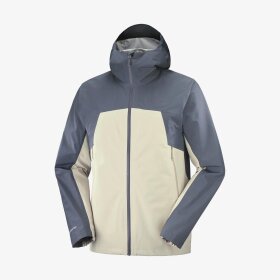 SALOMON - SALOMON HERRE VINDJAKKE OUTLINE GORE-TEX 2.5L JKT PLAZA TOUPE