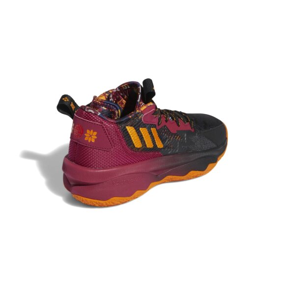 ADIDAS  - ADIDAS BØRNE BASKETBALLSKO JR DAME 8