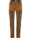 FJALLRAVEN - FJALLRAVEN DAME VANDREBUKSER KEB TROUSERS REGULAR TIMBER BROWN