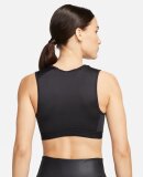 NIKE - NIKE DAME SPORTS BH AIR DRI-FIT SWOOSH MESH BRA SORT