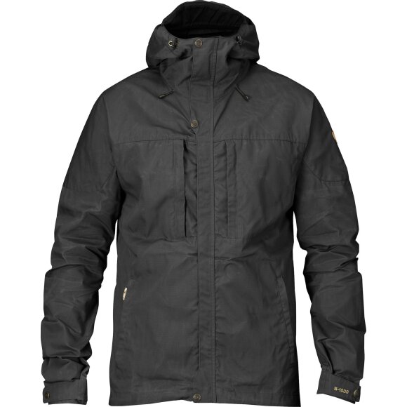 FJALLRAVEN - FJALLRAVEN HERRE VIND/VANDREJAKKE SKOGSO JACKET DARK GREY