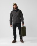 FJALLRAVEN - FJALLRAVEN HERRE VIND/VANDREJAKKE SKOGSO JACKET DARK GREY