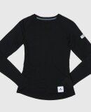 SAYSKY - SAYSKY DAME LANGÆRMET T-SHIRT MERINO BASE 165 LONG SLEEVE BLACK