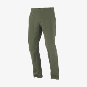 SALOMON - SALOMON HERRE VANDREBUKSER OUTRACK PANTS FOREST NIGHT