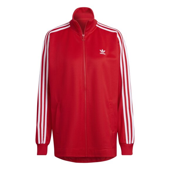 ADIDAS  - ADIDAS DAME TRACK TOP RØD 