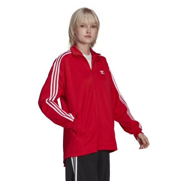 ADIDAS  - ADIDAS DAME TRACK TOP RØD 