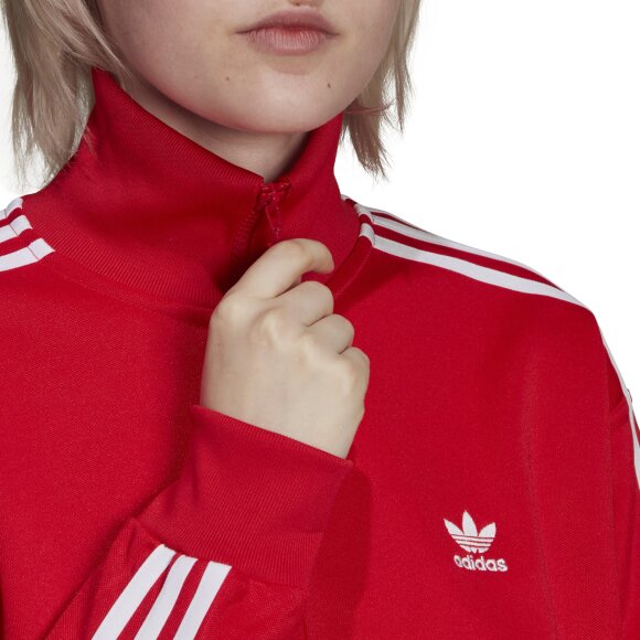 ADIDAS  - ADIDAS DAME TRACK TOP RØD 