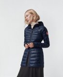 CANADA GOOSE - CANADA GOOSE DAME DUNJAKKE HYBRIDGE LIT HOODED COAT 