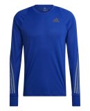 ADIDAS  - ADIDAS HERRE LANGÆRMET T-SHIRT RUN ICON LS BLÅ