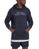 ADIDAS  - ADIDAS HERRE HOODIE REAL MADRID DNA GR HD 