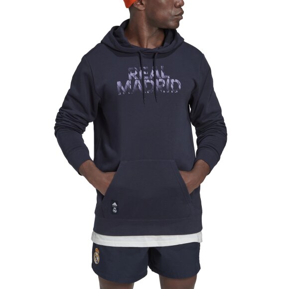 ADIDAS  - ADIDAS HERRE HOODIE REAL MADRID DNA GR HD 