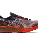 ASICS - ASICS HERRE LØBESKO FUJISPEED BLACK/CHERRY 