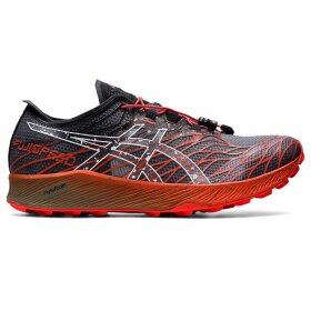 ASICS - ASICS HERRE LØBESKO FUJISPEED BLACK/CHERRY 