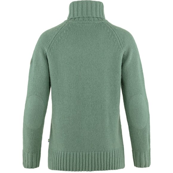 FJALLRAVEN - FJALLRAVEN DAME STRIKKET SWEATER OVIK CABLE KNIT ROLLER NECK