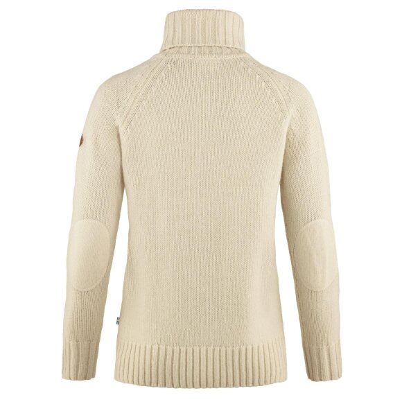 FJALLRAVEN - FJALLRAVEN DAME STRIKKET SWEATER OVIK CABLE KNIT ROLLER NECK