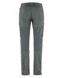 FJALLRAVEN - FJALLRAVEN DAME VANDREBUKSER W KEB TROUSERS CURVED SHORT BASALT