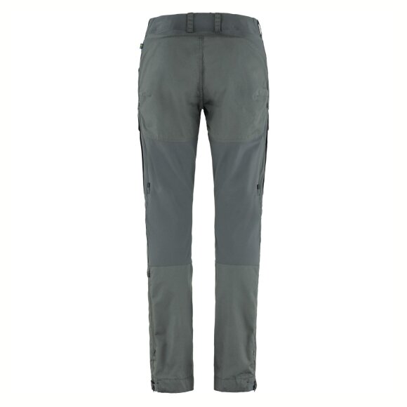 FJALLRAVEN - FJALLRAVEN DAME VANDREBUKSER W KEB TROUSERS CURVED SHORT BASALT