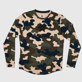 SAYSKY - SAYSKY UNISEX LONGSLEEVE T-SHIRT U CAMO BLAZE 