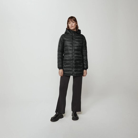 CANADA GOOSE - CANADA GOOSE DAME DUNJAKKE L CAMP HOODED JKT 