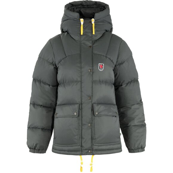 FJALLRAVEN - FJALLRAVEN DAME DUNJAKKE W EXPEDITION DOWN LITE JKT BASALT