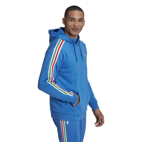 ADIDAS  - ADIDAS HERRE HÆTTETRØJE M ITALIA NATIONS HOODY 