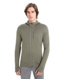 ICEBREAKER  - ICEBREAKER HERRE ULD MIDLAYER M QUANTUM III LS ZIP HOOD