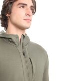 ICEBREAKER  - ICEBREAKER HERRE ULD MIDLAYER M QUANTUM III LS ZIP HOOD