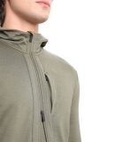 ICEBREAKER  - ICEBREAKER HERRE ULD MIDLAYER M QUANTUM III LS ZIP HOOD